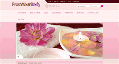 Desktop Screenshot of freshyourbody.com